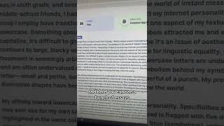 Get Into Top Colleges: How to Write a Winning Common App Essay #Shorts