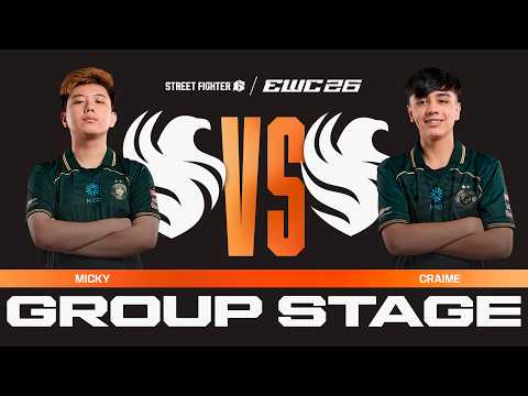 Micky vs Craime — Esports World Cup 2026 — Pools
