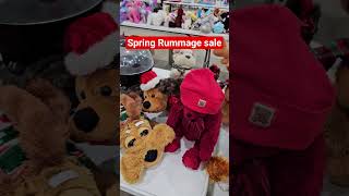 Spring Rummage sale here in Alberta #shortvideo #rummagesale #springsale #alberta