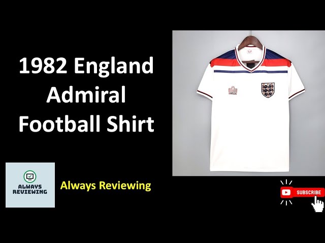 England Football　アンティーク England's 1982 Admiral Replica Kit from China – Too Good to Be