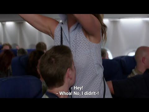 We're The Millers 2013 (5/14) Airplane Rose meet scene