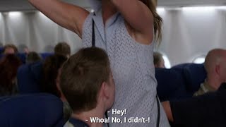 We're The Millers 2013 (5/14) Airplane Rose meet scene