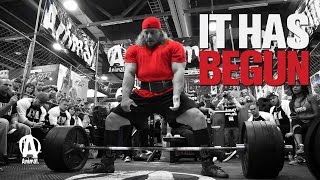 Powerlifting Motivation - IT HAS BEGUN