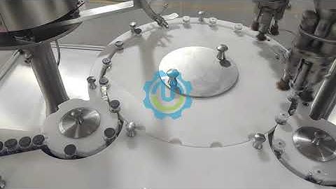 Double Station Vial Capping Machine, Automatic Vial Caps Crimping Machine