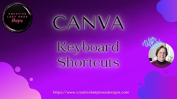 Canva Keyboard Shortcut Tips and Tricks | Advanced Setting