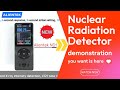 Can a Pocket-Sized Device Really Detect Nuclear Radiation? ND1 Demo Reveals🤔#geigercounter
