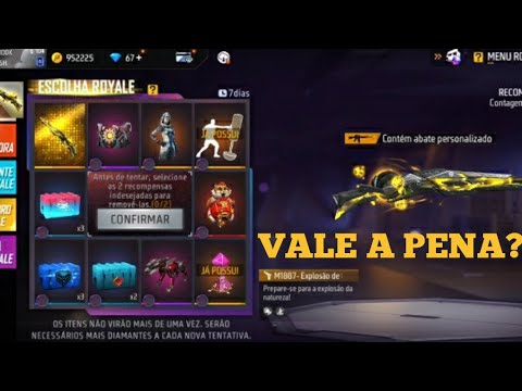 NOVO ESCOLHA ROYALE QUANTOS DIMAS GASTA? VALE A PENA? NOVIDADES FREE ...