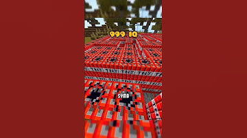 Minecraft Traps Escape In Every IQ #shorts #minecraft