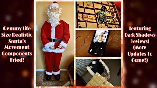 Gemmy Life Size Realistic Santas Movement Components Fried! - Featuring DSR! More Updates To Come!