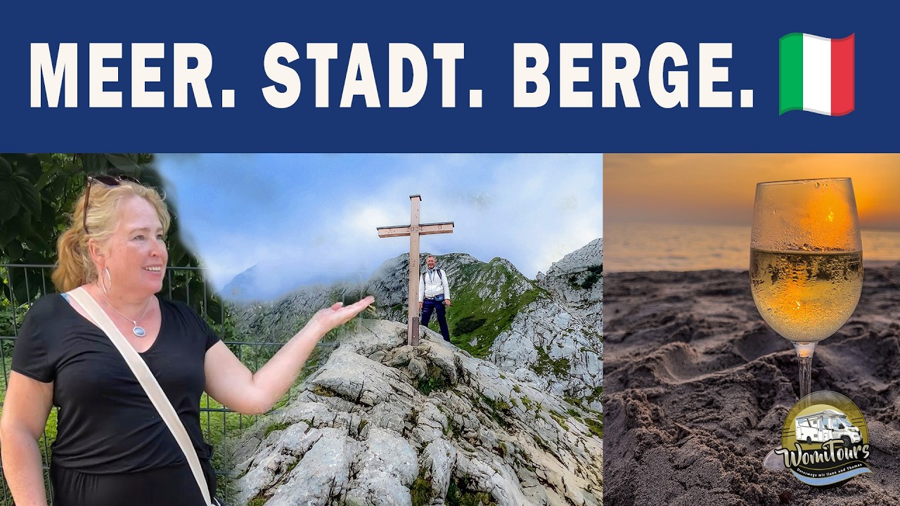 Nach Italien mit dem Wohnmobil: Meer, Stadt & Berge - alles in einer entspannten Tour. Tipp für 2026