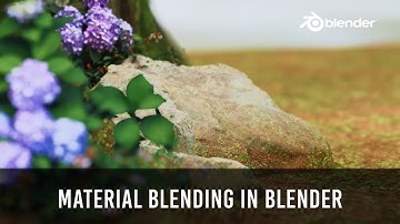 MATERIAL BLENDING in Blender with Blend It  add-on