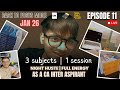 CA Inter Jan 2026 | Study With Me EP 11 📚 | Accounts + Law | Late Night Study Motivation 💯