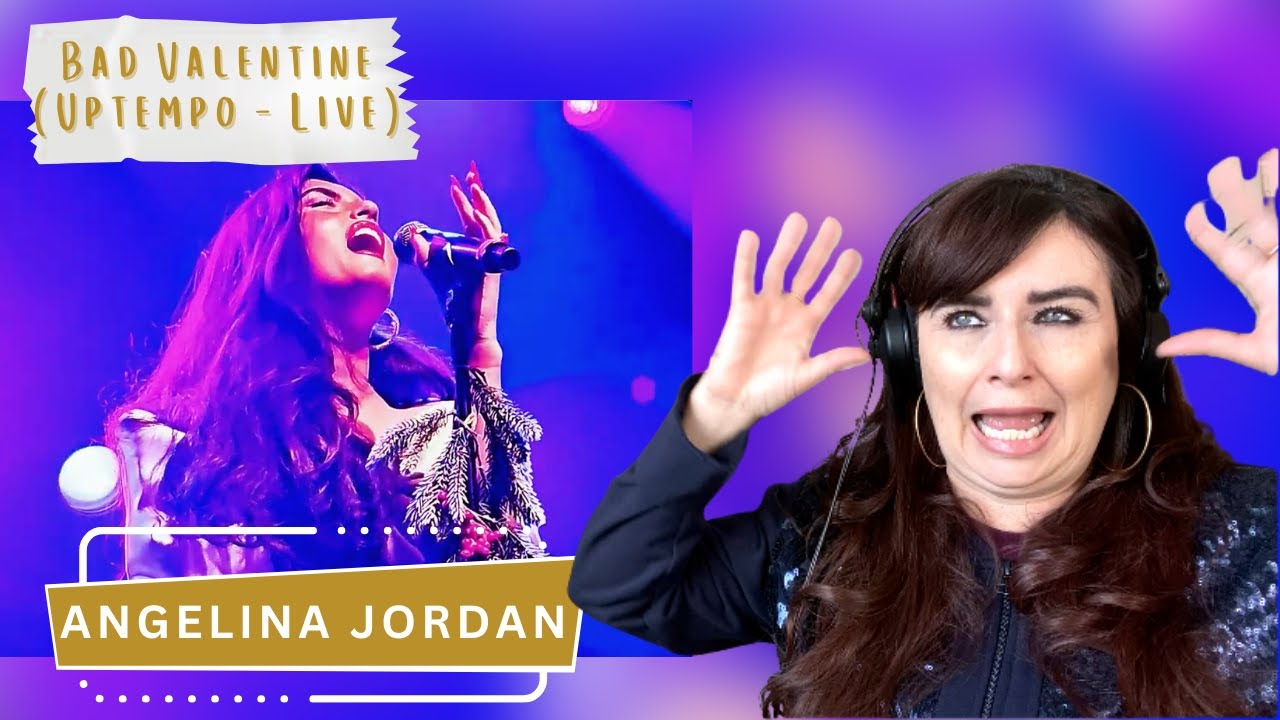Angelina Jordan - Bad Valentine (uptempo live El Rey) Vocal Coach Reaction & Analysis
