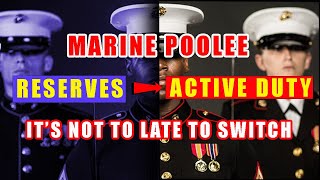Switching from Reserves to Active Duty Contract as a Marine Corps Poolee | Marine Interview