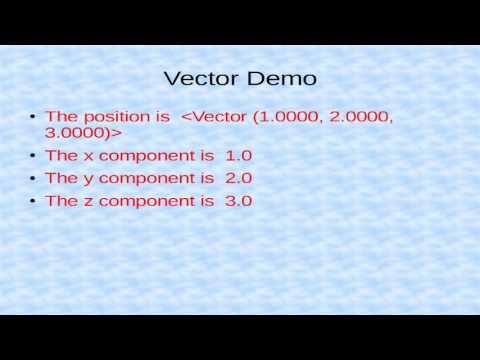 Blender Python 2. Object Properties