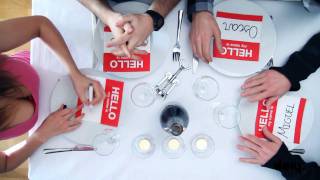 Tagged napkins // DOIY Design
