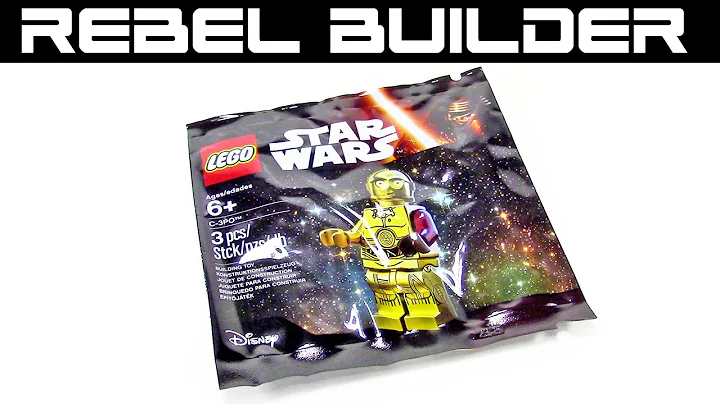 LEGO Star Wars C-3PO minifig polybag from The Force Awakens!