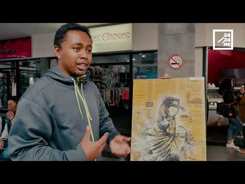 ART VISUEL – Quand la peinture participe au recyclage des vieux journaux