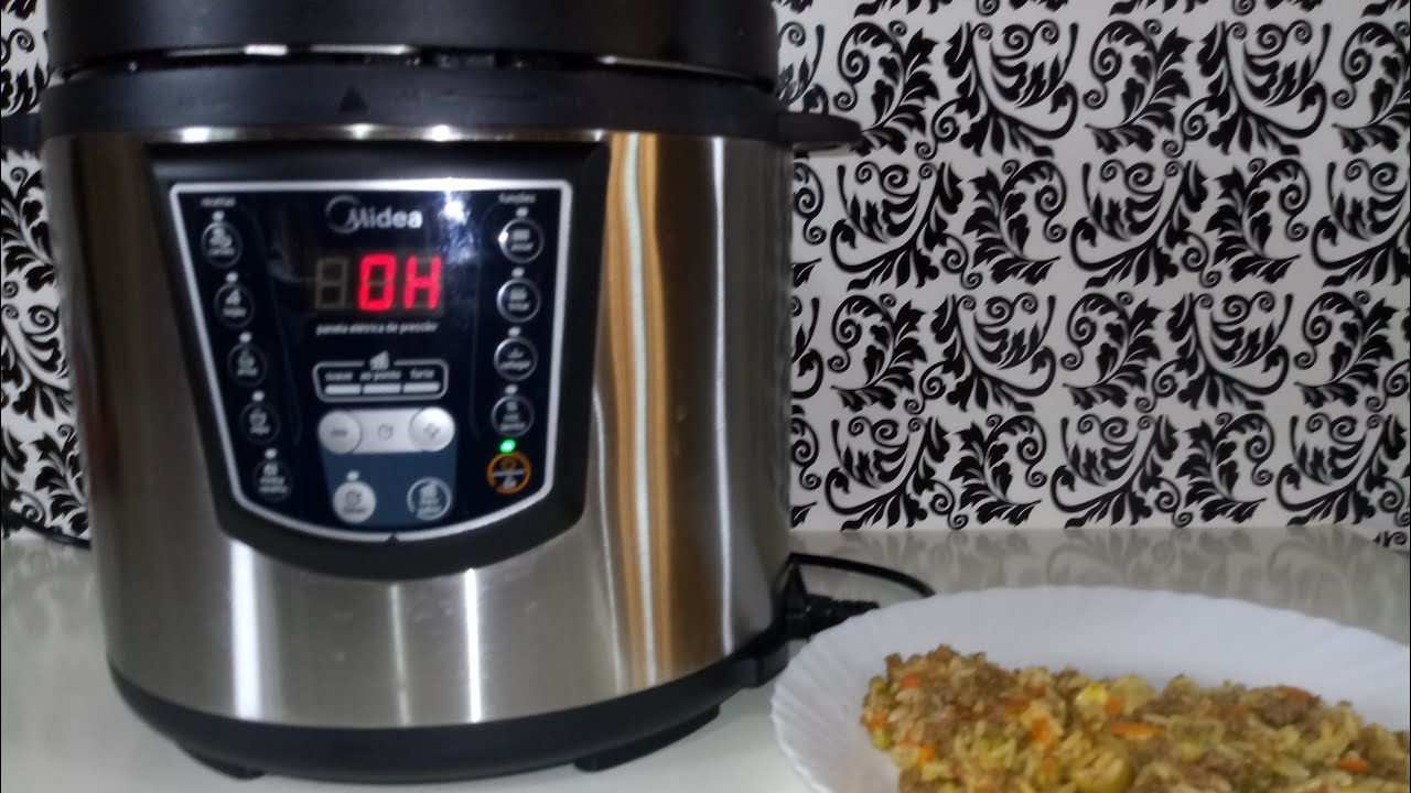 #geovanezanca
 arroz/carne moída panela de pressão elétrica Midea
#Midea do Brasil