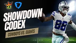 Cowboys vs. Giants Showdown Breakdown | Sunday Night Football DraftKings and FanDuel DFS Plays