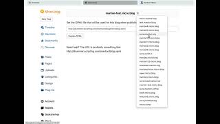 Drummer and Micro.blog