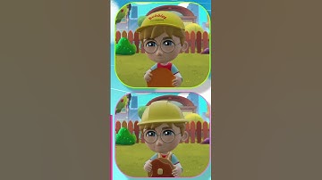 Look closely! 🔍👀 Can you spot all the differences? 🤔✨ #forkids #bubblesandfriends #education