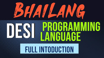 BHAILANG | All you need to know about this first ever DESI programming language
