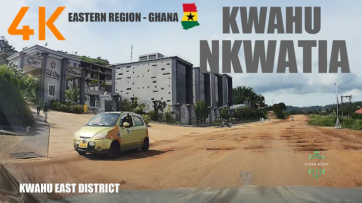 Kwahu Nkwatia Drive Tour in the Eastern Region of Ghana 4K