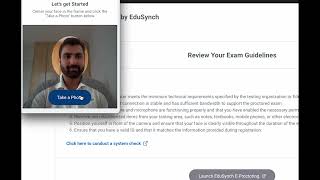 EduSynch E-Proctoring - Student Demo - Moodle screenshot 5