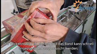 Weihnachtskeksdose Mit Klebeband Um Die Ausrüstung,Automatische Klebebandschweißmaschine Für Keksdos