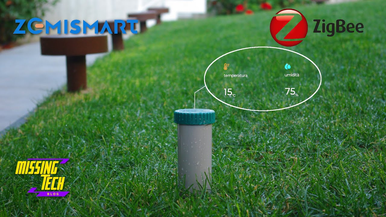 Mai più sprechi d'acqua con il Sensore di umidità terreno ZigBee di Zemismart!
