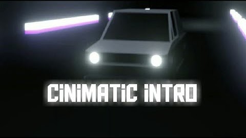 My new blender 2.8 evee cinematic inrto.