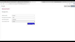 CS50 Web Programming | Project 0 | Google Search