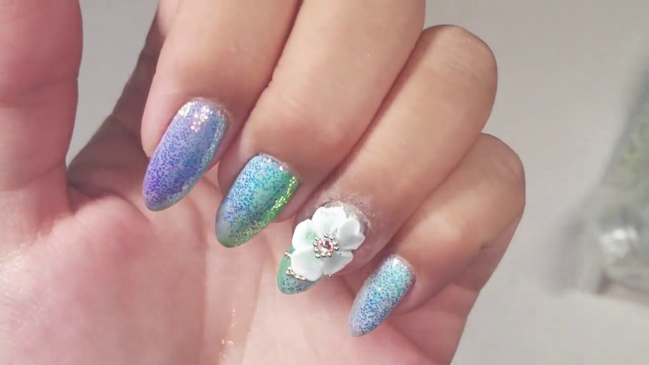 7. 3D Flower Nail Art Tutorial with Gel Polish - wide 5