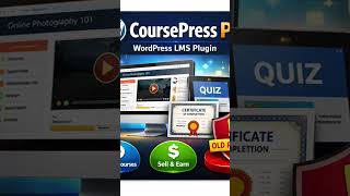 CoursePress Pro (WordPress LMS Plugin) #contentcreation #chatgpt #chatgpt #productivity