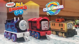 Thomas and Friends Color Changers Wave 4 Thomas,Bruno,Diesel Unboxing/Review