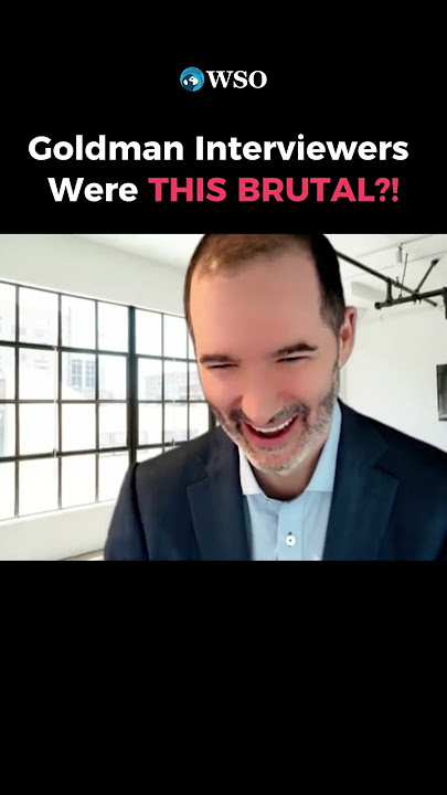 Goldman Sachs Interview Gone WRONG?! 🤯