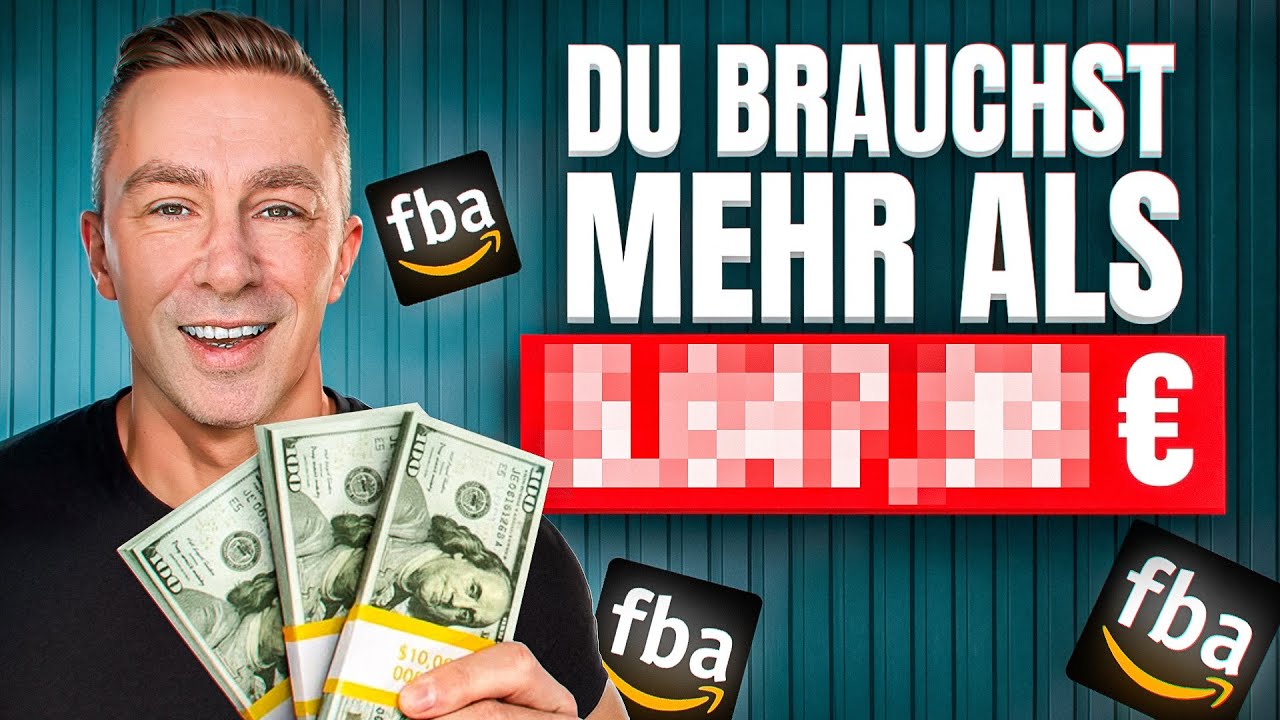 Was kostet Amazon FBA WIRKLICH zum Starten? Kosten & Startkapital 2026