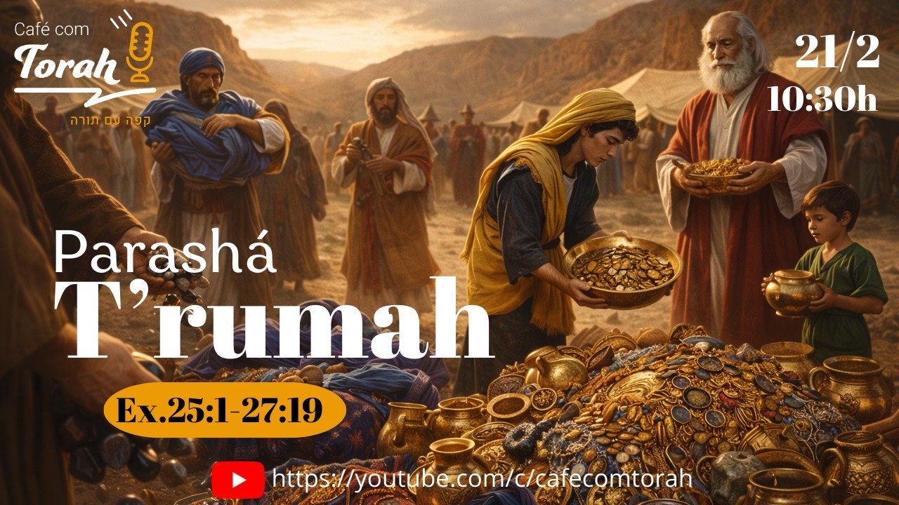 O MODELO DO CÉU - Parashá T'rumah | Café com Torah #228