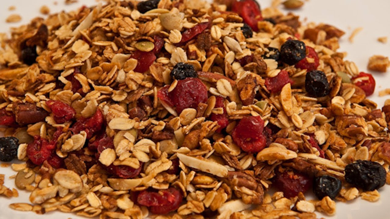 Homemade Granola Recipe - Laura Vitale - Laura in the Kitchen Episode