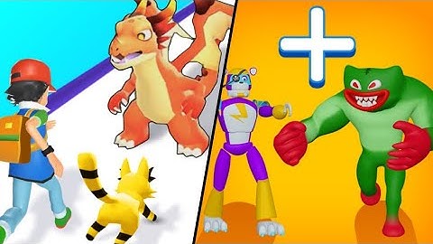 Monster Squad Rush | Merge Ban Ban / All Level Gameplay: Android,iOS - New APK Update