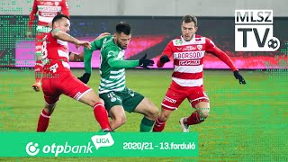 DVTK – Ferencvárosi TC | 1-3 | (1-2) | OTP Bank Liga | 13. forduló | MLSZTV