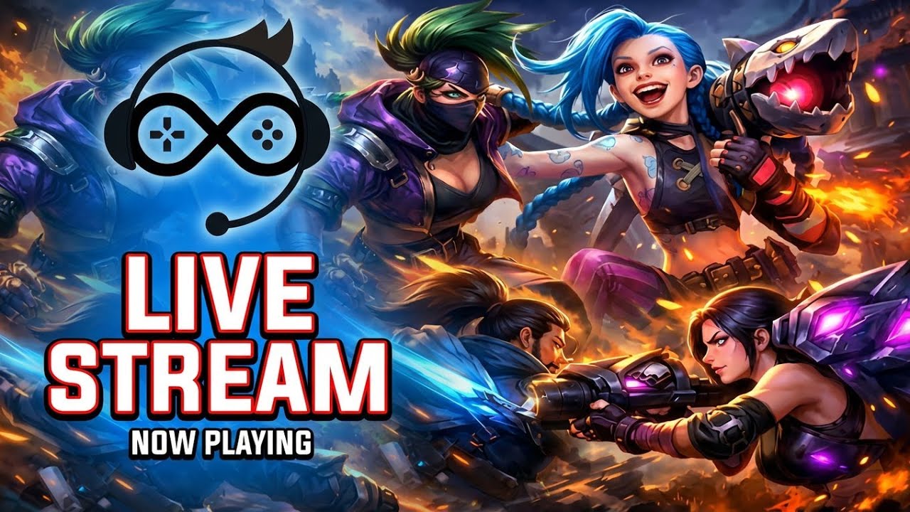 “Epic Gameplay + Live Reactions – Join Us!”