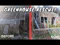 Rescuing and restoring a 150 year old greenhouse