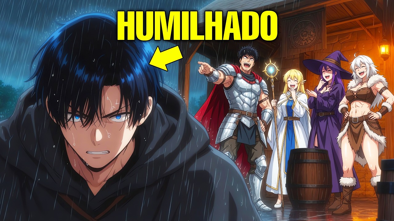 Ele Foi EXPULSO da Guilda por Ser INÚTIL... Mas Possuía um Poder de RANK SS! - Manhwa Recap