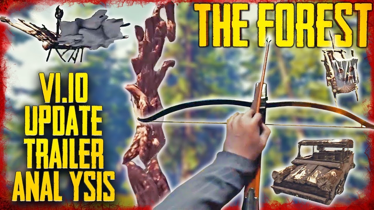 Update v1.10 Trailer Analysis | The Forest