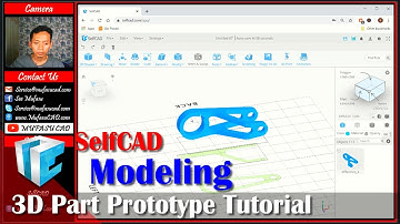 Selfcad 3dModeling Prototype Part Tutorial For Beginner