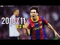 Lionel Messi ● 2010/11 ● Goals, Skills & Assists