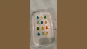 How to make the viral frozen gummy bears at home #TryingItOut