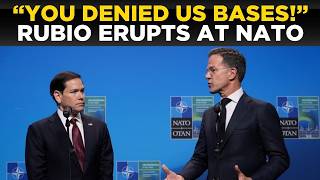WORLD NEWS LIVE: Marco Rubio Explodes After NATO Talks — “You Denied Bases To Us!” | Iran War Crisis